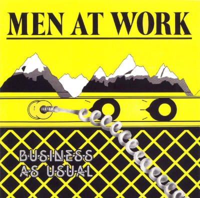 MEN AT WORK CD BUSINESS AT USUAL (+3 TEMAS EN VIVO Y UN LADO B)