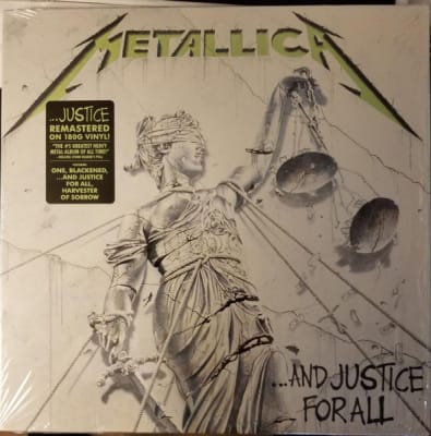 METALLICA VINILO AND JUSTICE FOR ALL