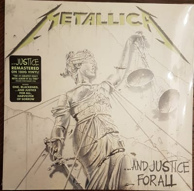 METALLICA VINILO AND JUSTICE FOR ALL 2LP