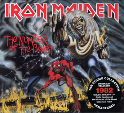 IRON MAIDEN THE CD NUMBER OF THE BEAST