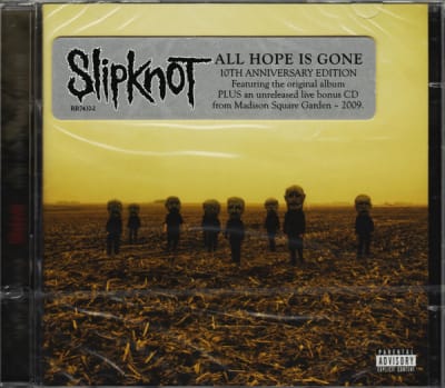 SLIPKNOT CD All Hope Is Gone (10Th Anniversary Edition) - 2 CD - Live at Madison Square Garden