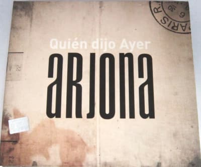 ARJONA, RICARDO CD Quien Dijo Ayer - 2CD