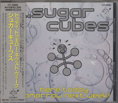 SUGARCUBES, THE CD HERE TODAY, HERES COMES NEXT WEEK! JPN OBI