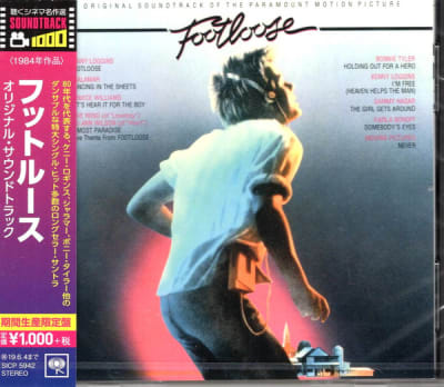 SOUNDTRACK CD FOOTLOOSE JPN OBI