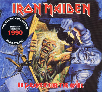 IRON MAIDEN CD NO PRAYER FOR THE DYING ed usa