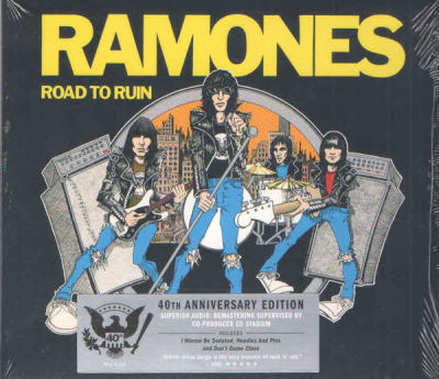 RAMONES CD ROAD TO RUIN digisleeve
