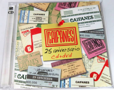 CAIFANES CD 25 ANIVERSARIO (CD+DVD)
