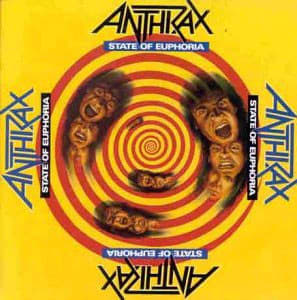 ANTHRAX CD STATE OF EUPHORIA JPN