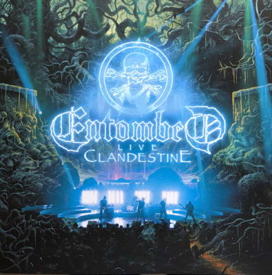 ENTOMBED CD CLANDESTINE LIVE