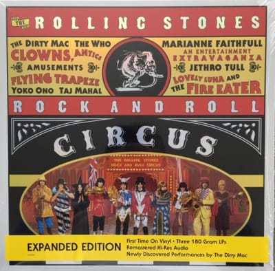 ROLLING STONES, THE VINILO ROCK AND ROLL CIRCUS - 3 LP - Limited edition - BOXSET