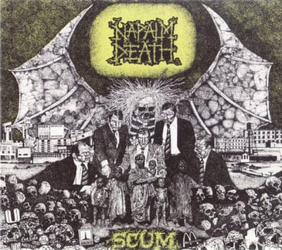 NAPALM DEATH CD SCUM