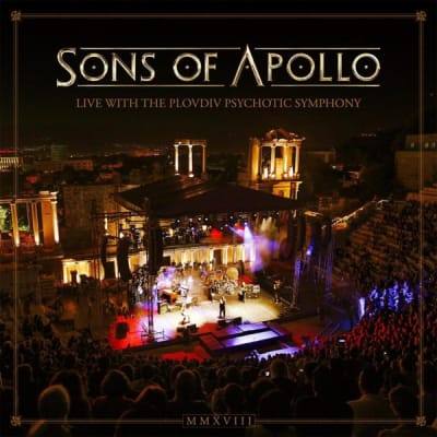 SONS OF APOLLO CD LIVE WITH THE PLOVDIV PSYCHOTIC SYMPHONY (3CD+DVD)