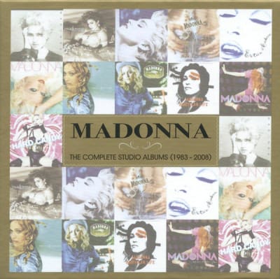 MADONNA CD THE COMPLETE STUDIO ALBUMS 1983-2008
