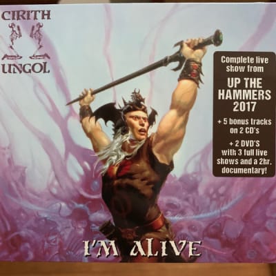 CIRITH UNGOL CD I'M ALIVE - BOX SET - 4 CD -