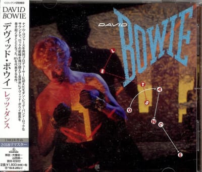 BOWIE, DAVID CD LET'S DANCE - JPN OBI