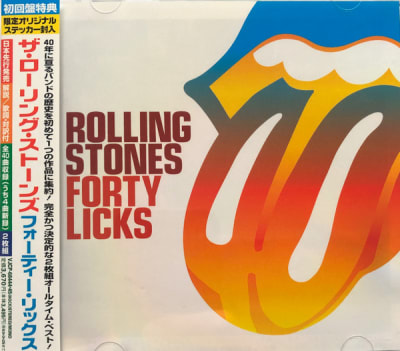 ROLLING STONES, THE CD FORTY LICKS JPN OBI 2CD