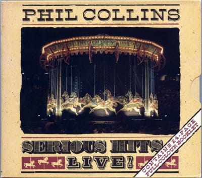 COLLINS, PHIL CD SERIOUS HITS LIVE - JPN OBI