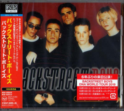 Backstreet Boys 2CD BACKSTREET BOYS - JPN OBI