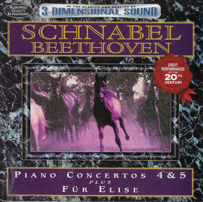 BEETHOVEN CD PIANO CONCERTOS 4&5