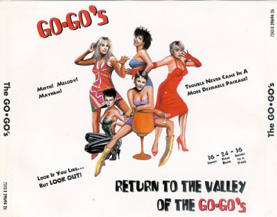 GO-GOS CD Return To The Valley Of The Go-Go's 2CD
