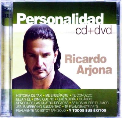 ARJONA, RICARDO CD PERSONALIDAD CD+DVD