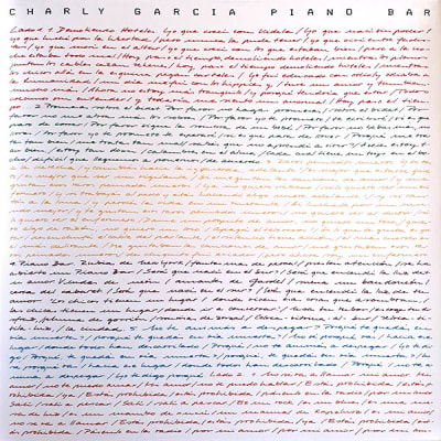 GARCIA, CHARLY VINILO PIANO BAR