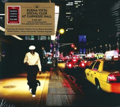 BUENA VISTA SOCIAL CLUB CD LIVE AT CARNEGIE HALL 2CD
