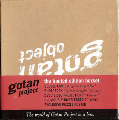 GOTAN PROJECT CD GOTAN OBJECT BOX - LIVE