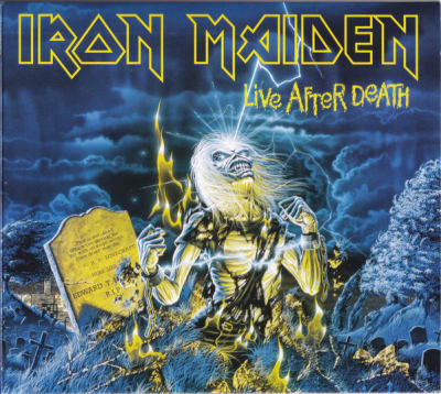 IRON MAIDEN CD LIVE AFTER DEATH - 2 CD -