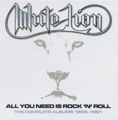 WHITE LION CD ALL YOU NEED IS ROCK - COMPLETE ALBUMS - 85-91 - BOX