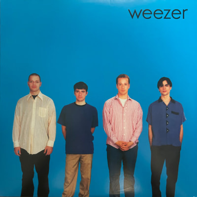 WEEZER VINILO BLUE ALBUM (TARGET) Blue & White Marbled