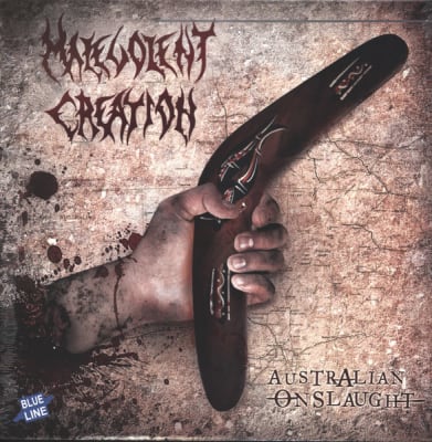 MALEVOLENT CREATION VINILO AUSTRALIAN ON SLAUGHT