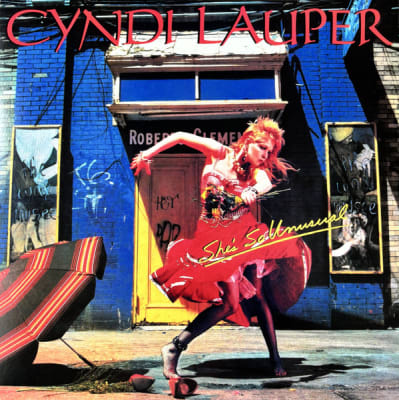 LAUPER, CINDY VINILO SHE'S SO UNUSUAL -RED COLORED VINYL-