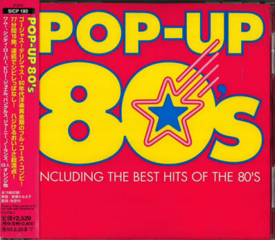 VARIOS ARTISTAS CD Pop-Up 80s (Best Hits Of The 80's) - JPN