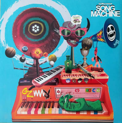 GORILLAZ VINILO SONG MACHINE