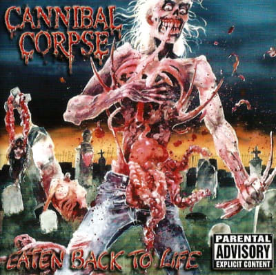 CANNIBAL CORPSE CD EATEN BACK TO LIFE
