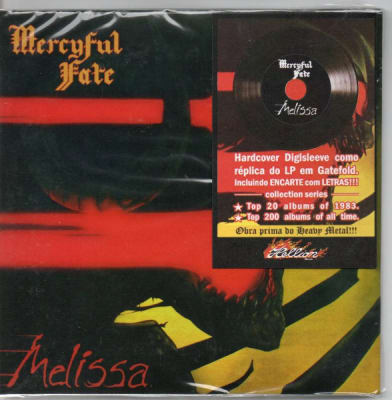 MERCYFUL FATE CD MELISSA (Hardcover Digisleeve)