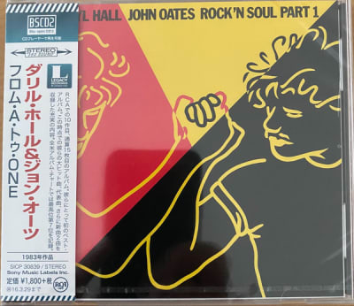 HALL & OATES CD ROCK 'N SOUL PART 1 - JPN OBI