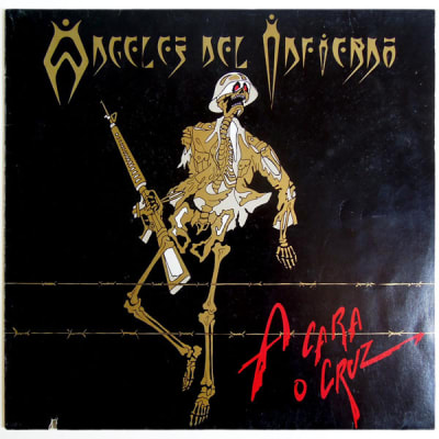 ANGELES DEL INFIERNO VINILO A CARA O CRUZ