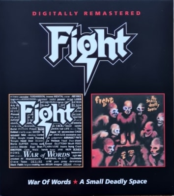 FIGHT CD WAR OF WORDS / A SMALL DEADLY SPACE 2CD