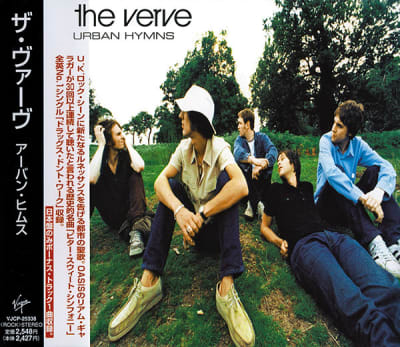 VERVE, THE CD URBAN HYMNS JPN OBI