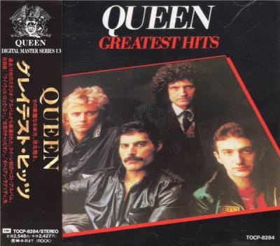 QUEEN CD GREATEST HITS JPN OBI