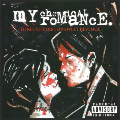 MY CHEMICAL ROMANCE CD THREE CHEERS FOR SWEE REVENGE
