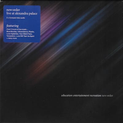 NEW ORDER CD Education Entertainment (Live At Alexandra Palace)
