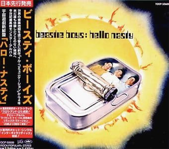 BEASTIE BOYS CD HELLO NASTY JPN OBI