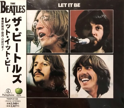 BEATLES, THE CD LET IT BE - JPN obi