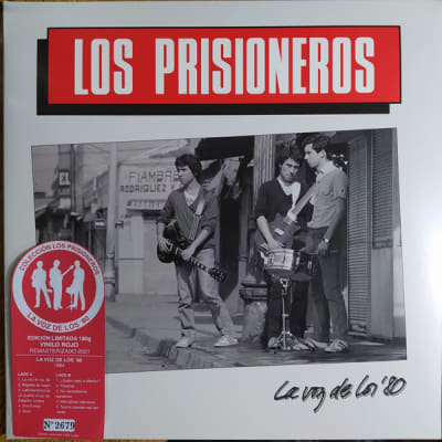 PRISIONEROS, LOS PRISIONEROS, LOS VINILO LA VOZ DE LOS 80 - VINILO ROJO