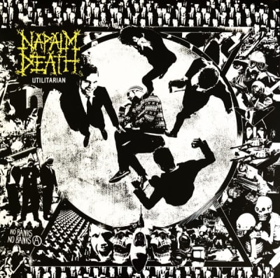 NAPALM DEATH VINILO UTILITARIAN -HQ/REISSUE-