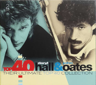 HALL & OATES CD THEIR ULTIMATE TOP 40 COLLECTION