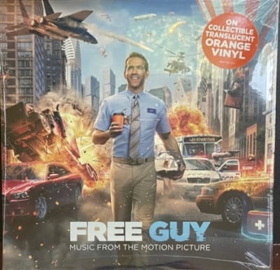 OST VINILO FREE GUY ORANGE TRANSLUCENT VINYL